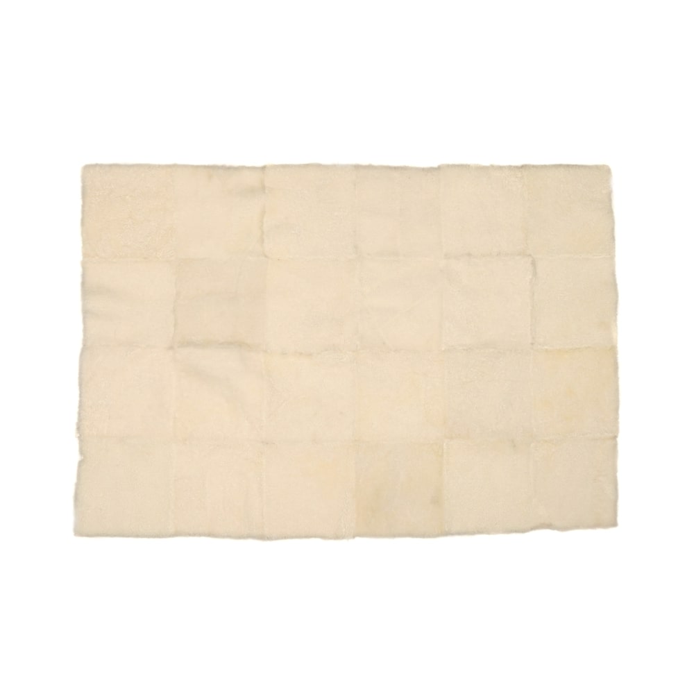 Alfombra – Lanar Rasada<span> - </span>WHITE