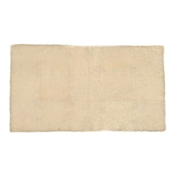 Alfombra Lanar Rasado 1,1x0,6 M<span> - </span>WHITE