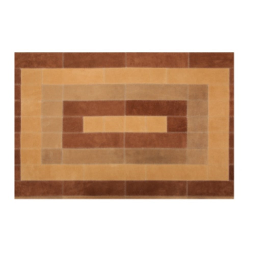Alfombra Cuero Vacuno Estilo Gamuza<span> - </span>BEIGE MIX