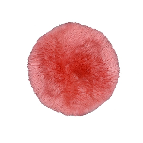 Chairpad Redondo – Cuero Lanar Punta Natural<span> - </span>P28