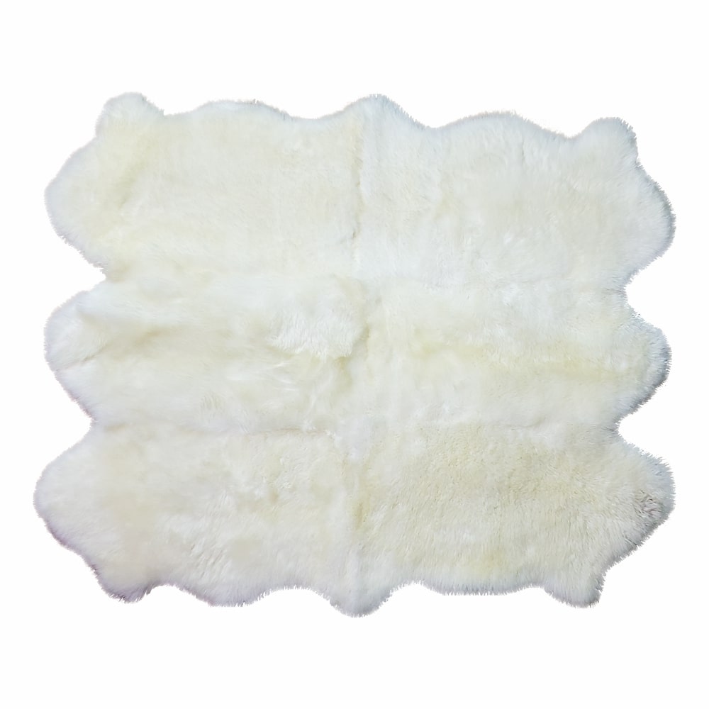 Alfombra – Lanar Punta Natural SEXTO<span> - </span>WHITE