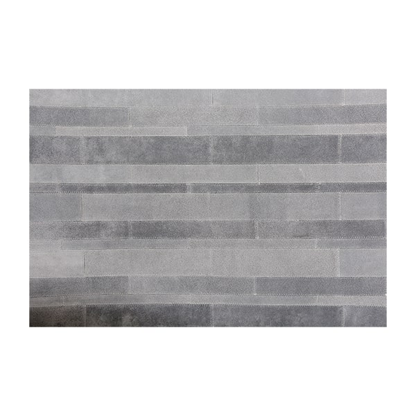Alfombra Cuero Vacuno Estilo Gamuza<span> - </span>GAMUZA GRIS