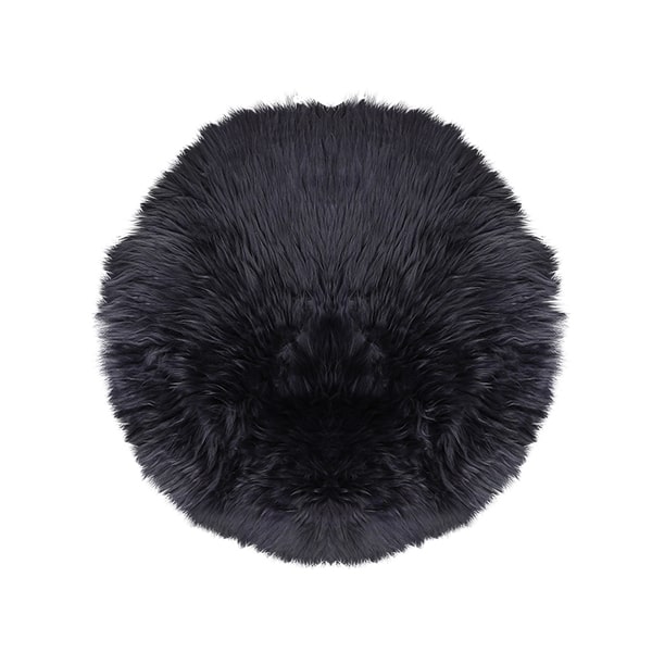 Chairpad Redondo – Cuero Lanar Punta Natural<span> - </span>P83