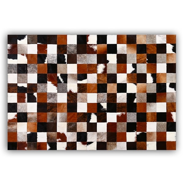Alfombra de Cuero Vacuno Modelo Pampa<span> - </span>PAMPA MIX
