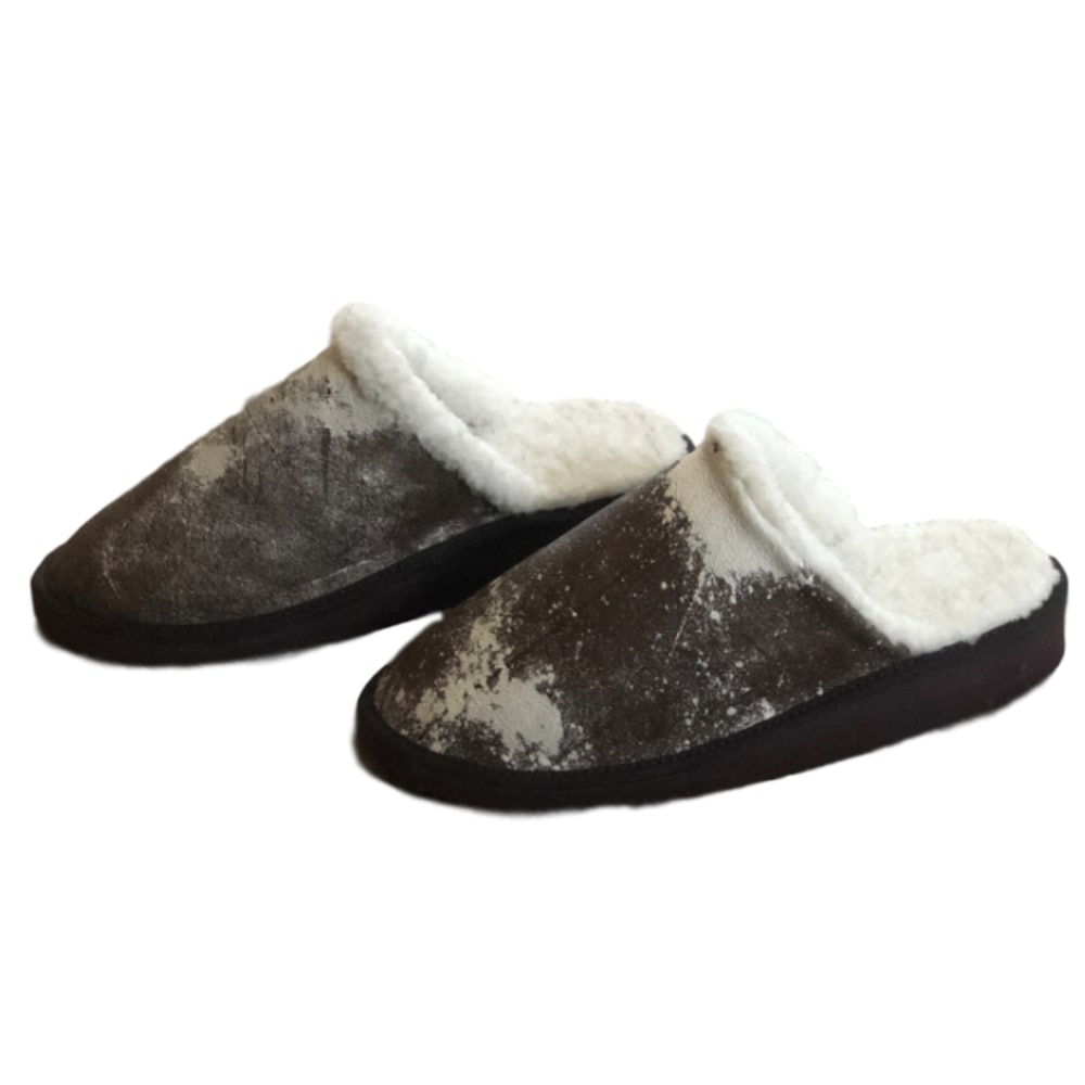 Pantuflas Chinelas de Cuero Vacuno Vintage<span> - </span>VCHI-VD