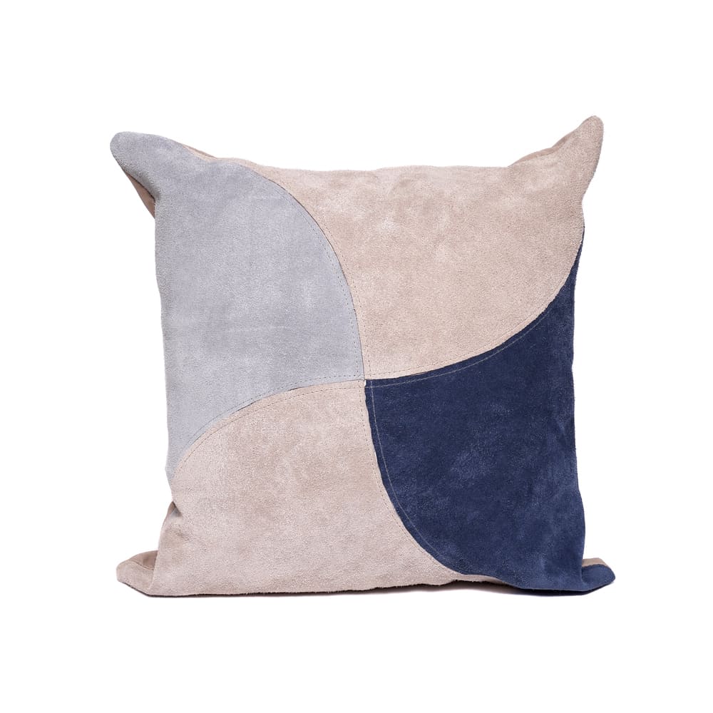 Almohadones de Cuero Vacuno Gamuza Mix 50x50<span> - </span>EADC50-2