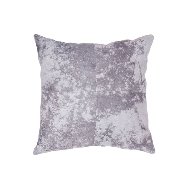 Almohadones – Cuero Vacuno Vintage 50x50<span> - </span>VINTAGE GRIS