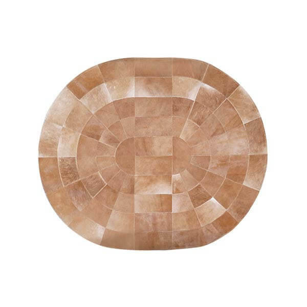 Alfombras Cuero Vacuno Ovaladas<span> - </span>AVOP-1000