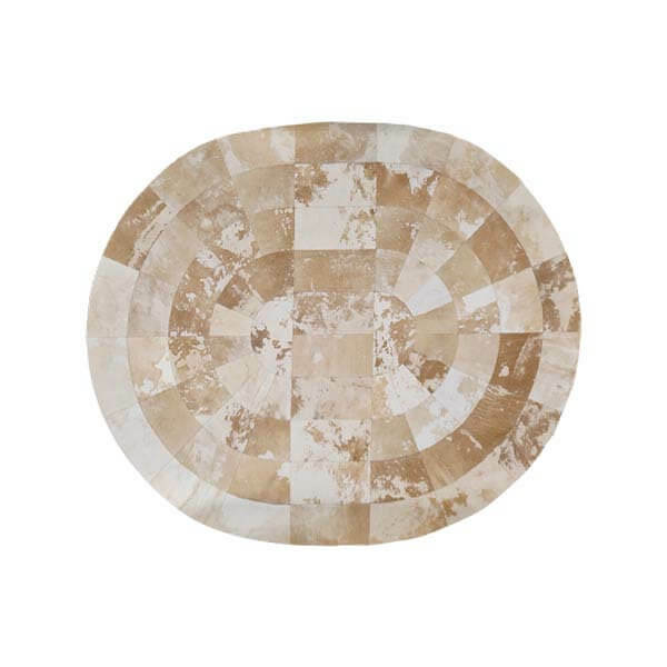 Alfombras Cuero Vacuno Ovaladas<span> - </span>AVOV-1000
