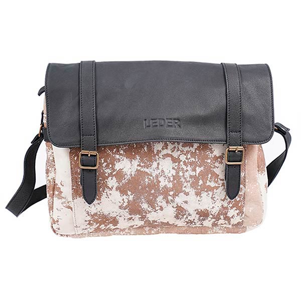 Cartera Morral Cuero Vacuno Grande<span> - </span>MorralH-04