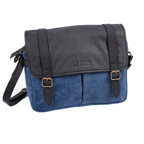 Cartera Morral Cuero Vacuno Mediano<span> - </span>MorralM-02