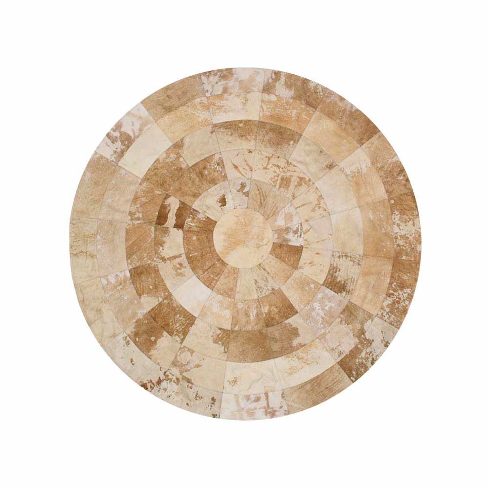 Alfombras Cuero Vacuno Circular<span> - </span>AVCV-1000