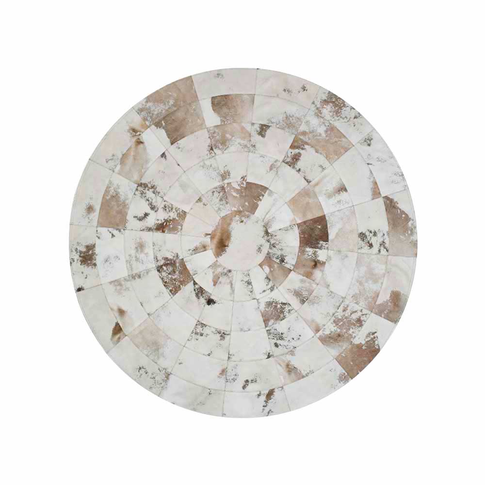 Alfombras Cuero Vacuno Circular<span> - </span>AVCV-2000