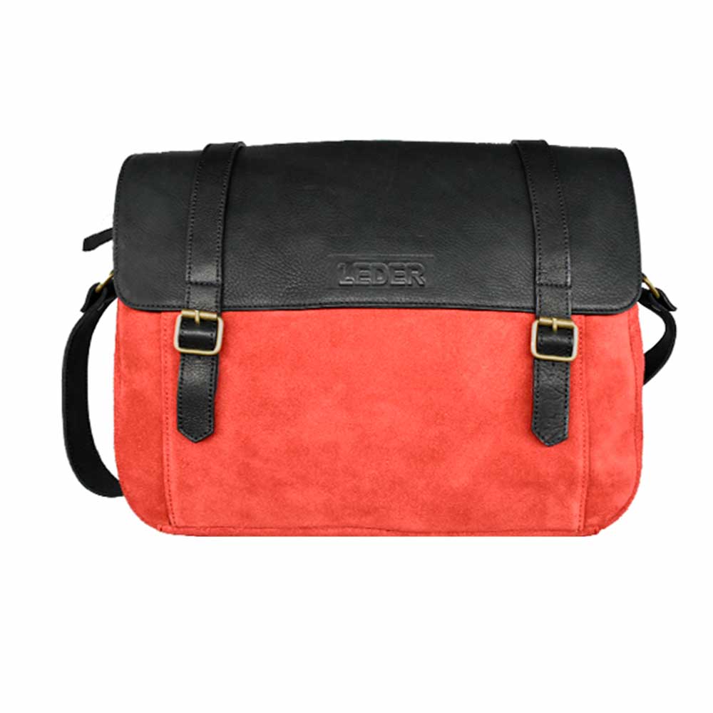 Cartera Morral Cuero Vacuno Grande<span> - </span>MorralH-09
