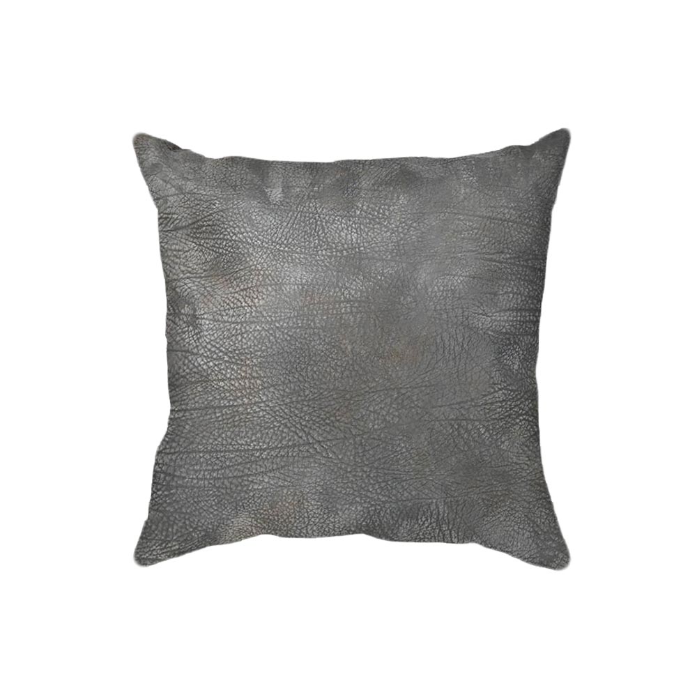 Almohadones de Cuero Vacuno Prensados 50×50<span> - </span>Prensado Búfalo Suede D14