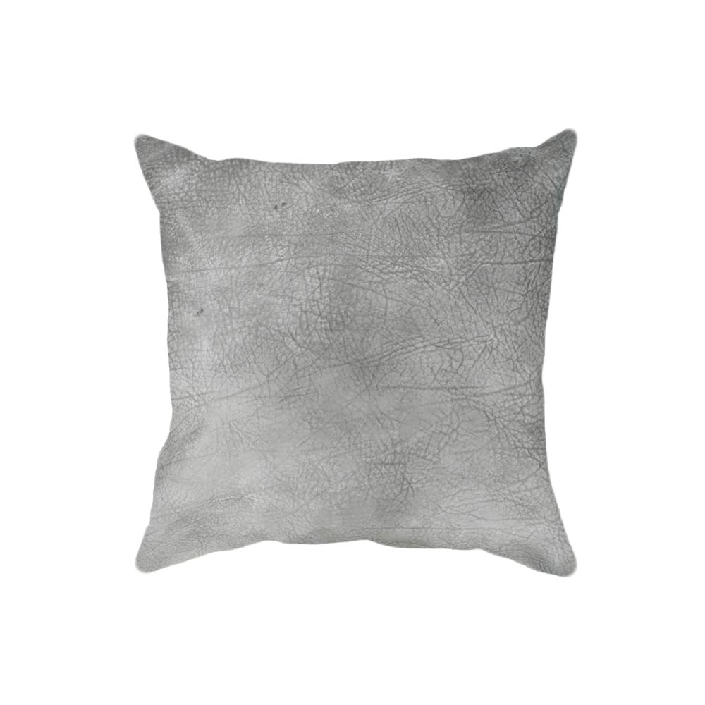 Almohadones de Cuero Vacuno Prensados 50×50<span> - </span>Prensado Búfalo Suede D21