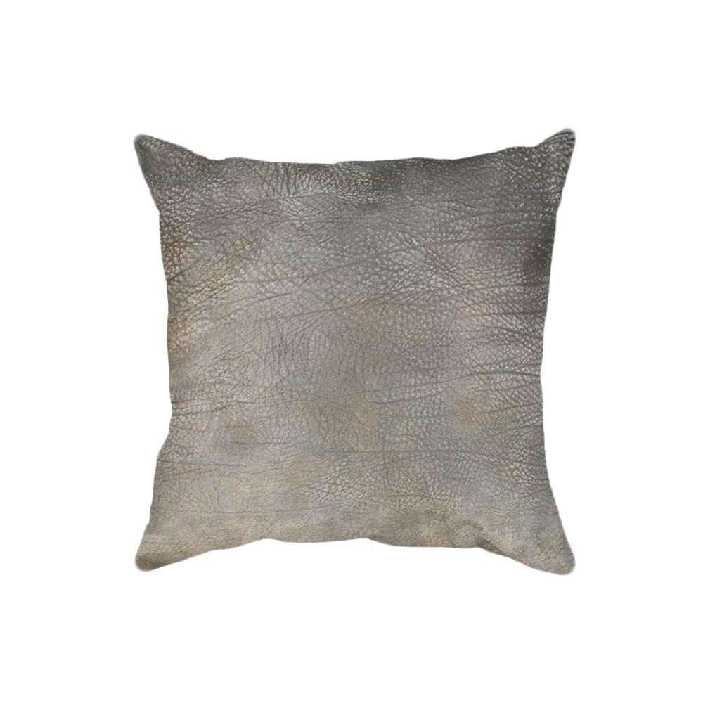 Almohadones de Cuero Vacuno Prensados 50×50<span> - </span>Prensado Búfalo Suede D22