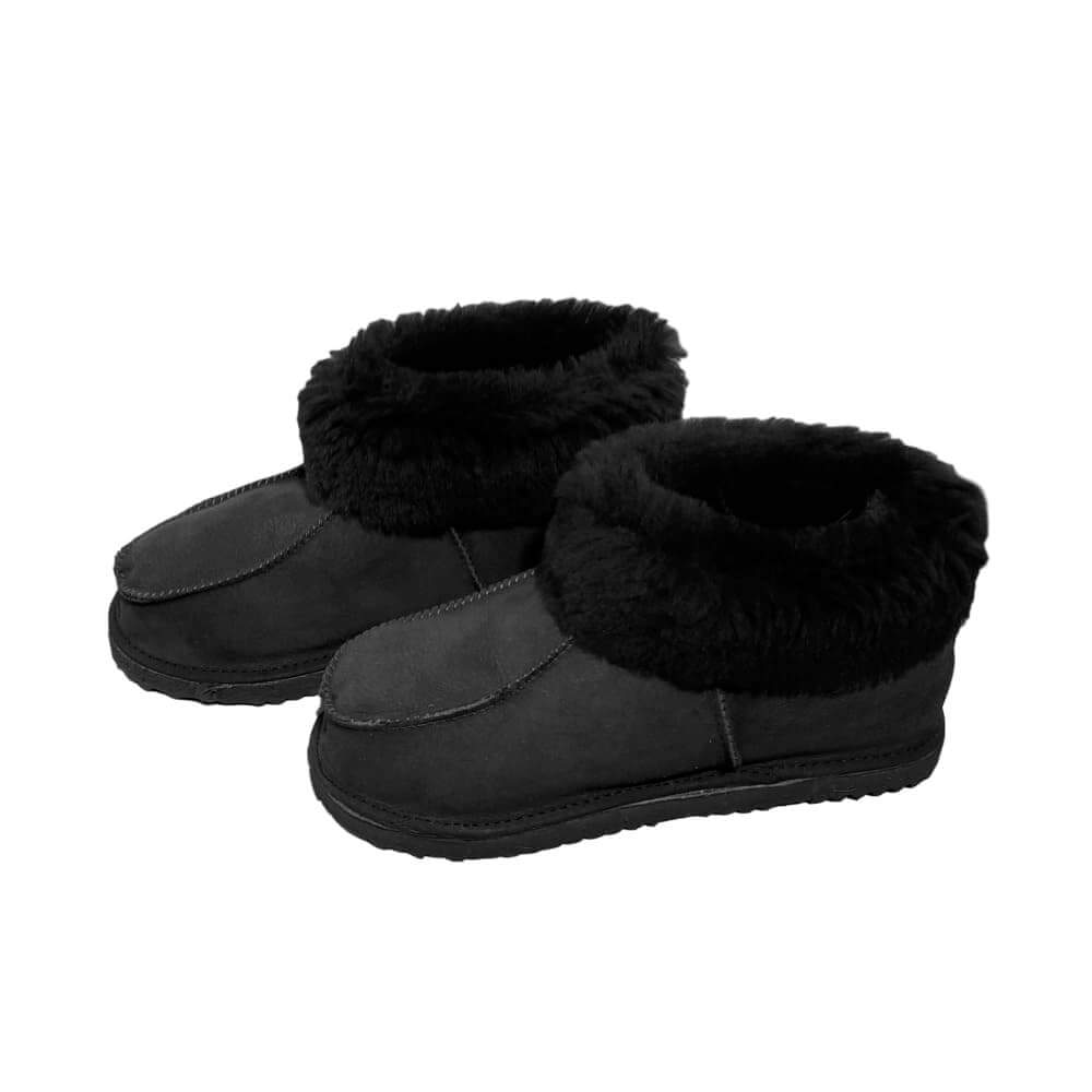 Pantuflas de Cuero Lanar Capellada<span> - </span>LPAN-1000