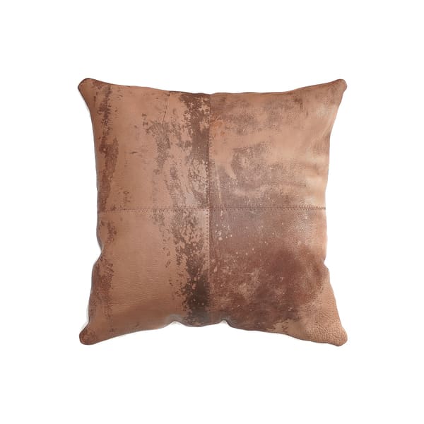 Almohadones – Cuero Vacuno Vintage 50x50<span> - </span>VINTAGE MARRÓN