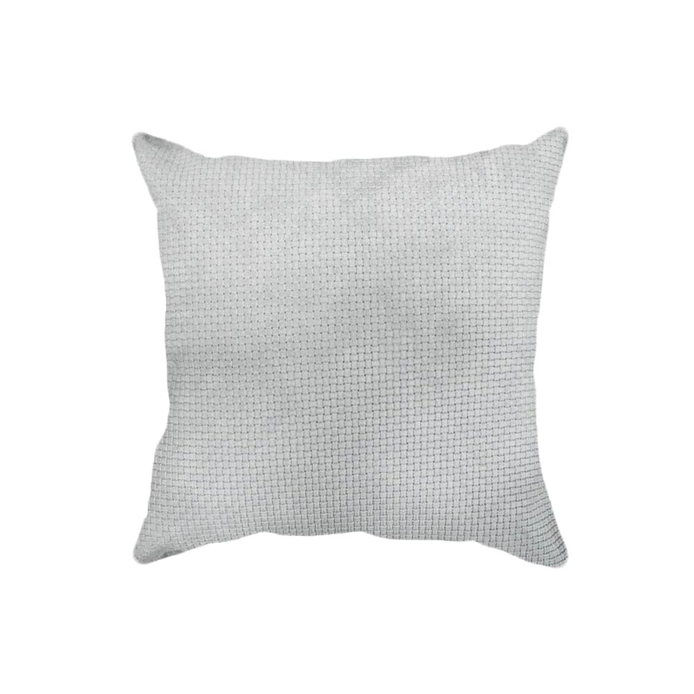 Almohadones de Cuero Vacuno Prensados 50×50<span> - </span>Prensado Trenzado Suede D30