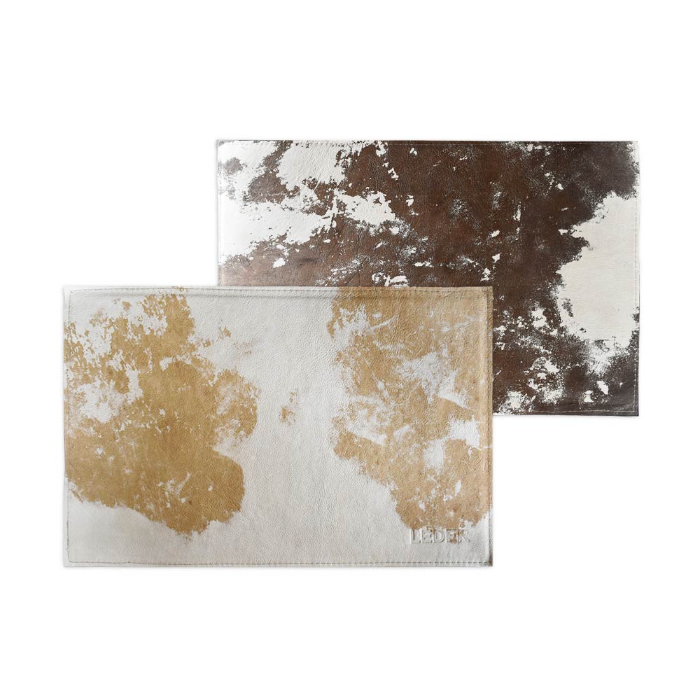 Individuales de Cuero Vacuno<span> - </span>Reversible VL-VD