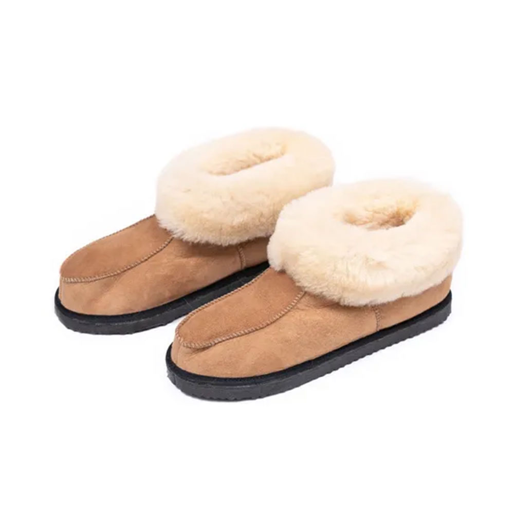 Pantuflas de Cuero Lanar Capellada<span> - </span>LPAN-6000