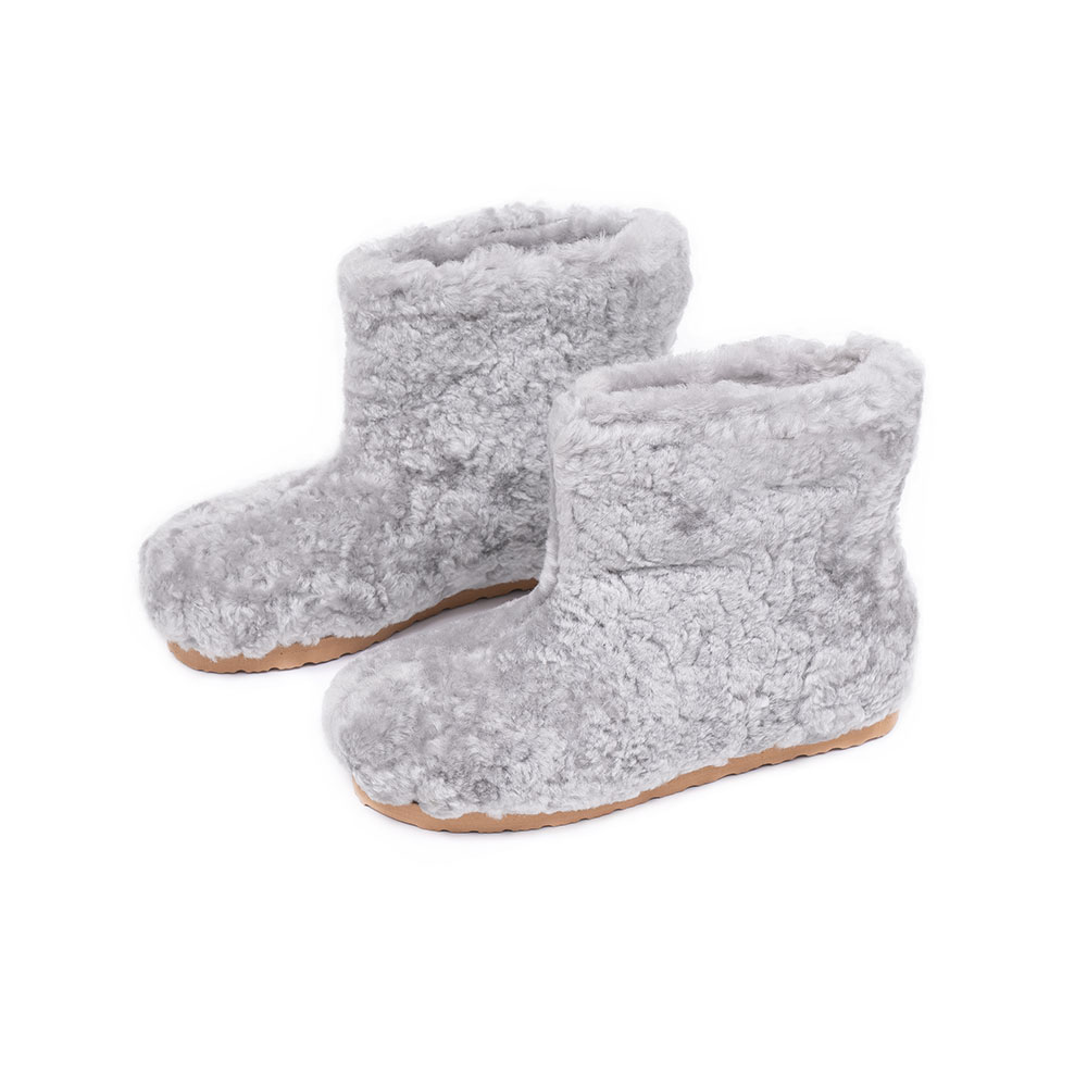 Botas de Cuero Lanar Alaska<span> - </span>LBOT-GRIS