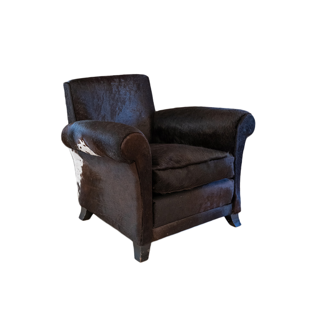Sillón Mocca Cuero Vacuno<span> - </span>BLACK