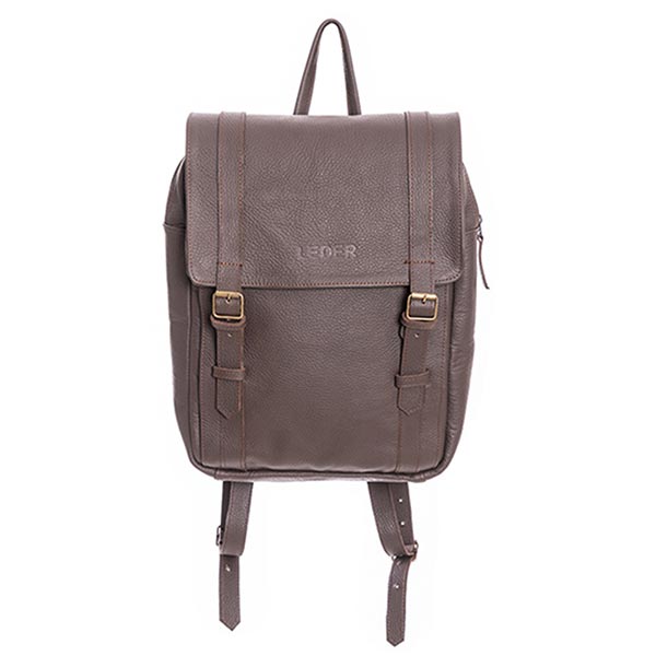 Mochila Cuero Vacuno<span> - </span>LMOCHI-T3