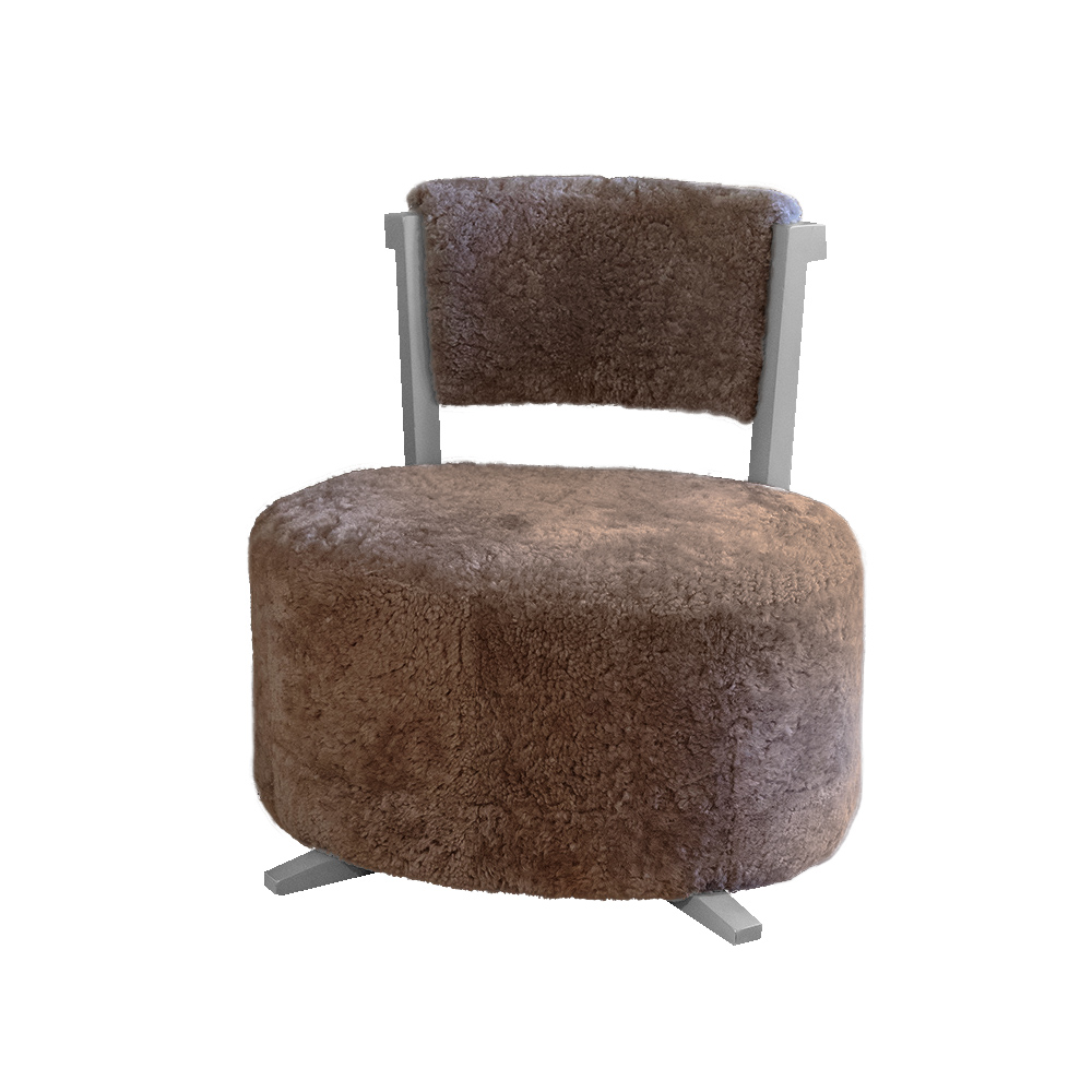 Sillón Kalliope Lanar Rasado<span> - </span>Beige O21 Rasado