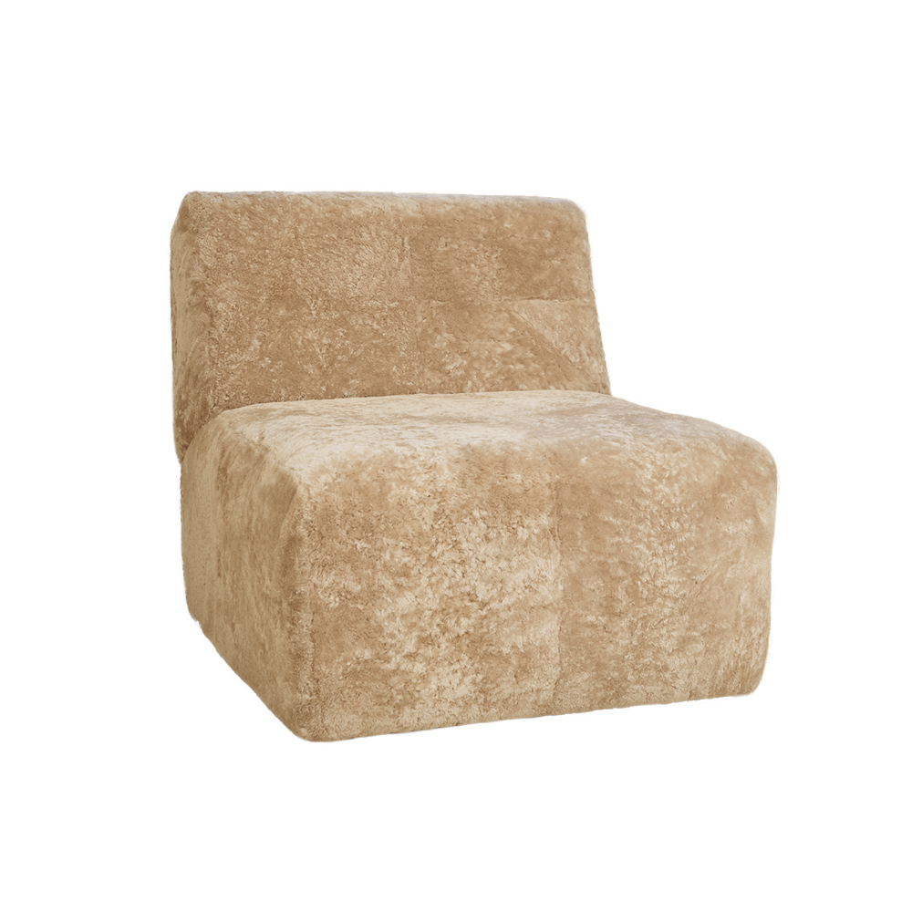 Sillón Lanar Rasado Poltrona<span> - </span>Beige N55 Rasado