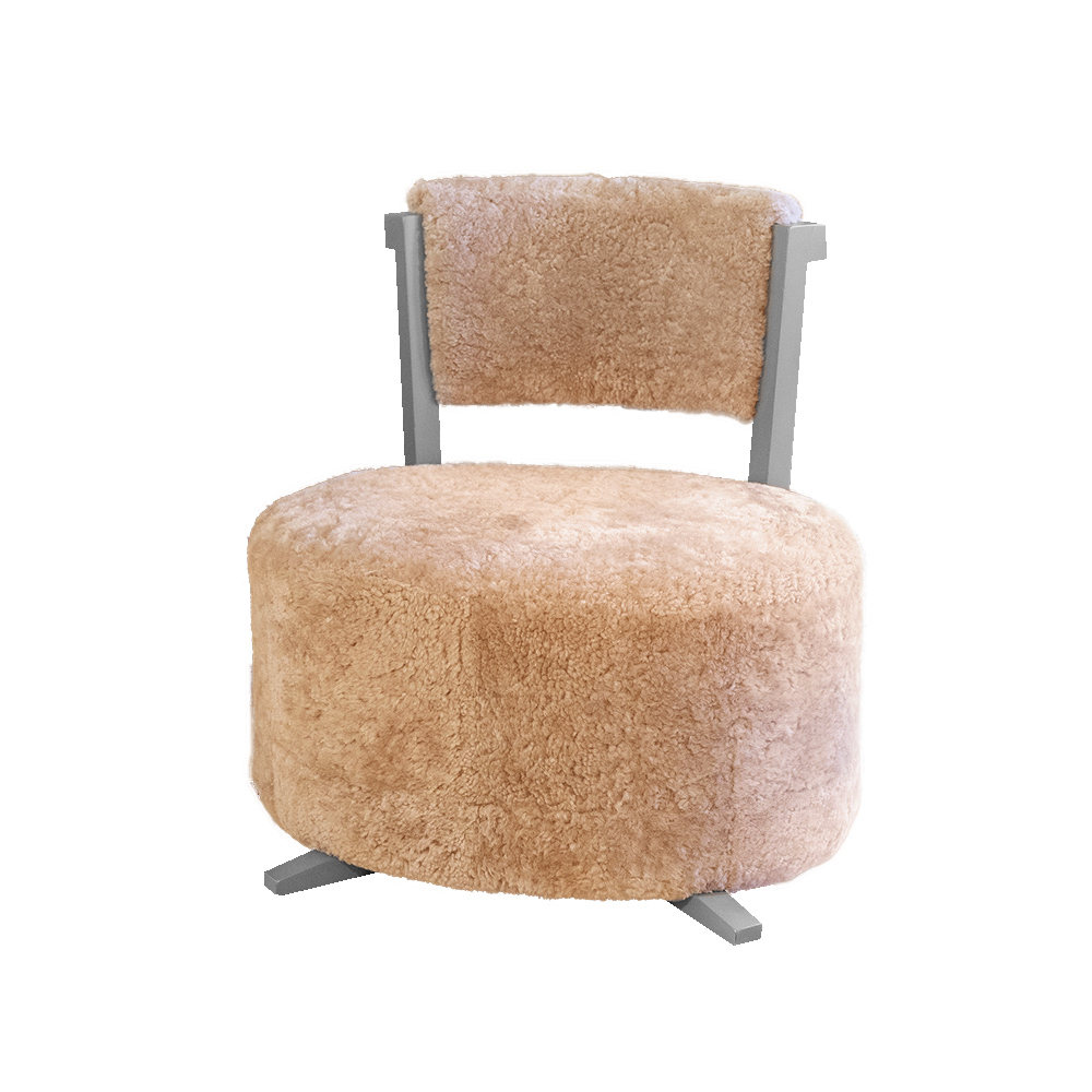 Sillón Kalliope Lanar Rasado<span> - </span>Beige N55 Rasado