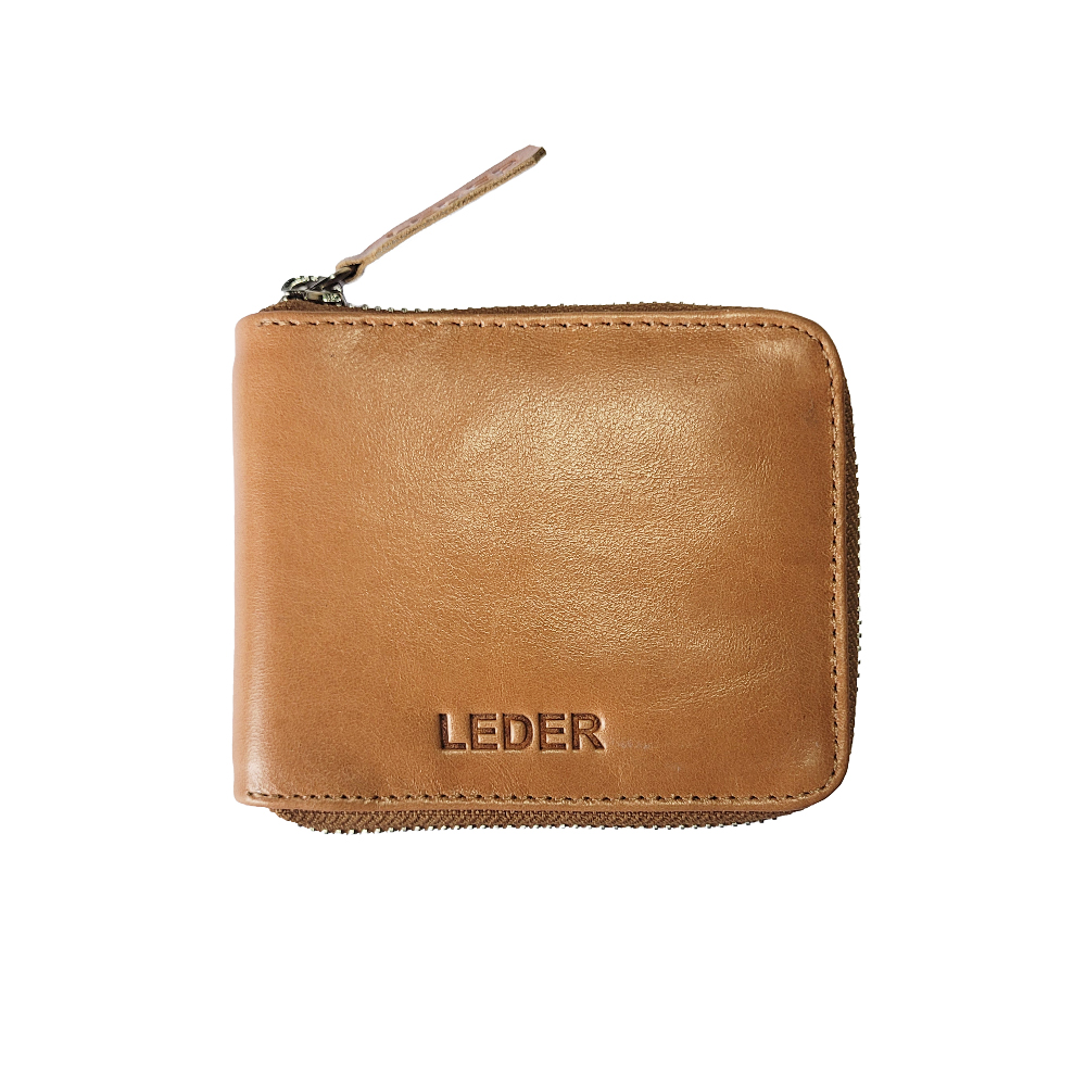 Billetera Cuero Vacuno Dólar con Cierre<span> - </span>BILLETDOLARC-NP