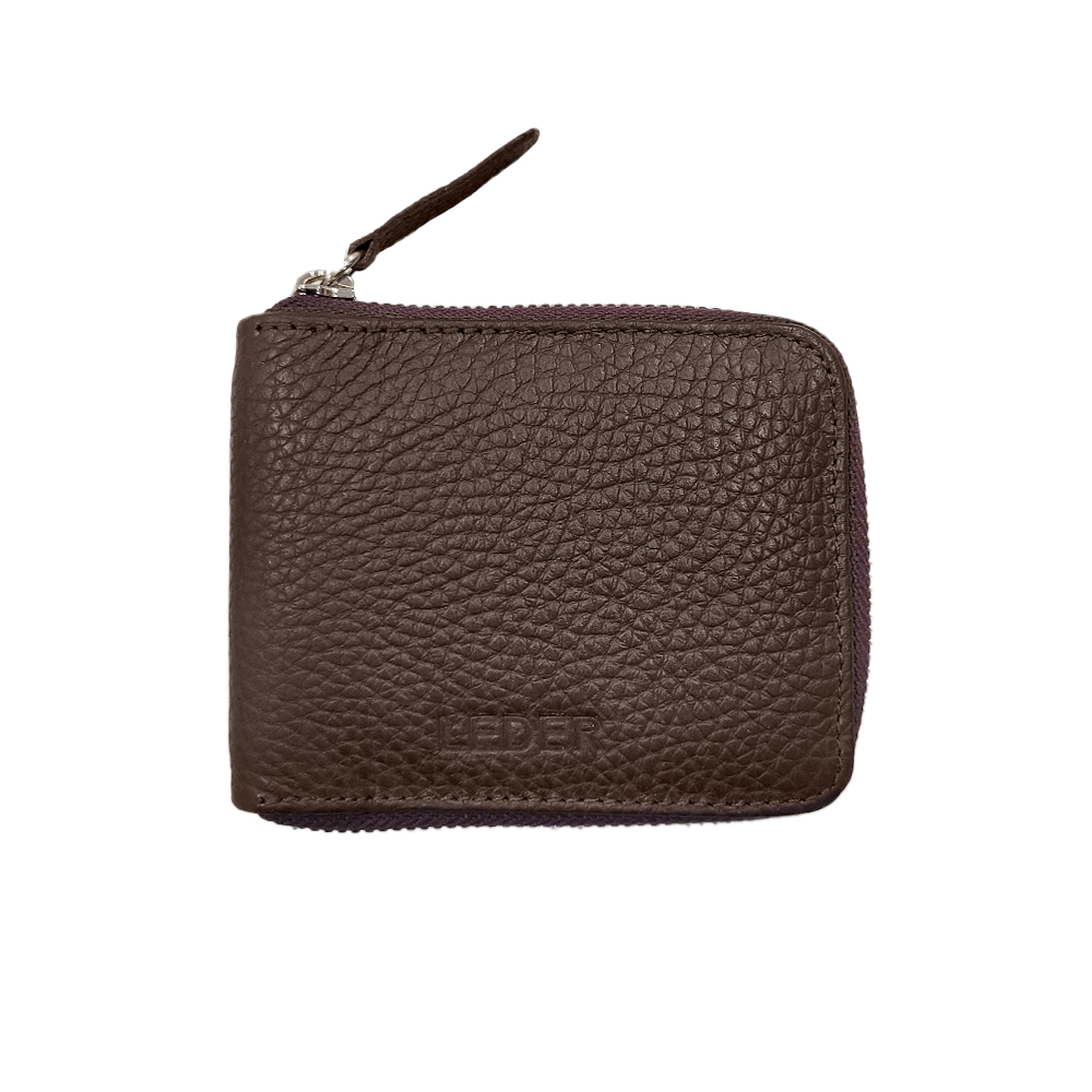 Billetera Cuero Vacuno Dólar con Cierre<span> - </span>BILLETDOLARC-T3