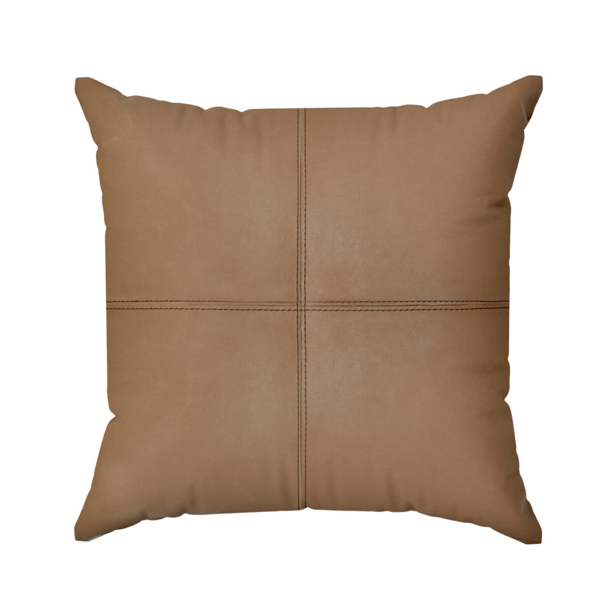 Almohadones de Cuero Vacuno Mosaico Doble Aguja 50×50<span> - </span>EAMD50-V05