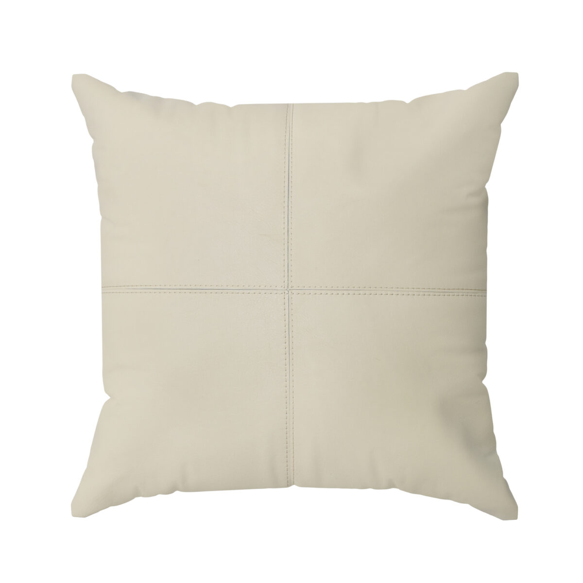 Almohadones de Cuero Vacuno Mosaico Doble Aguja 50×50<span> - </span>EAMD50-V06