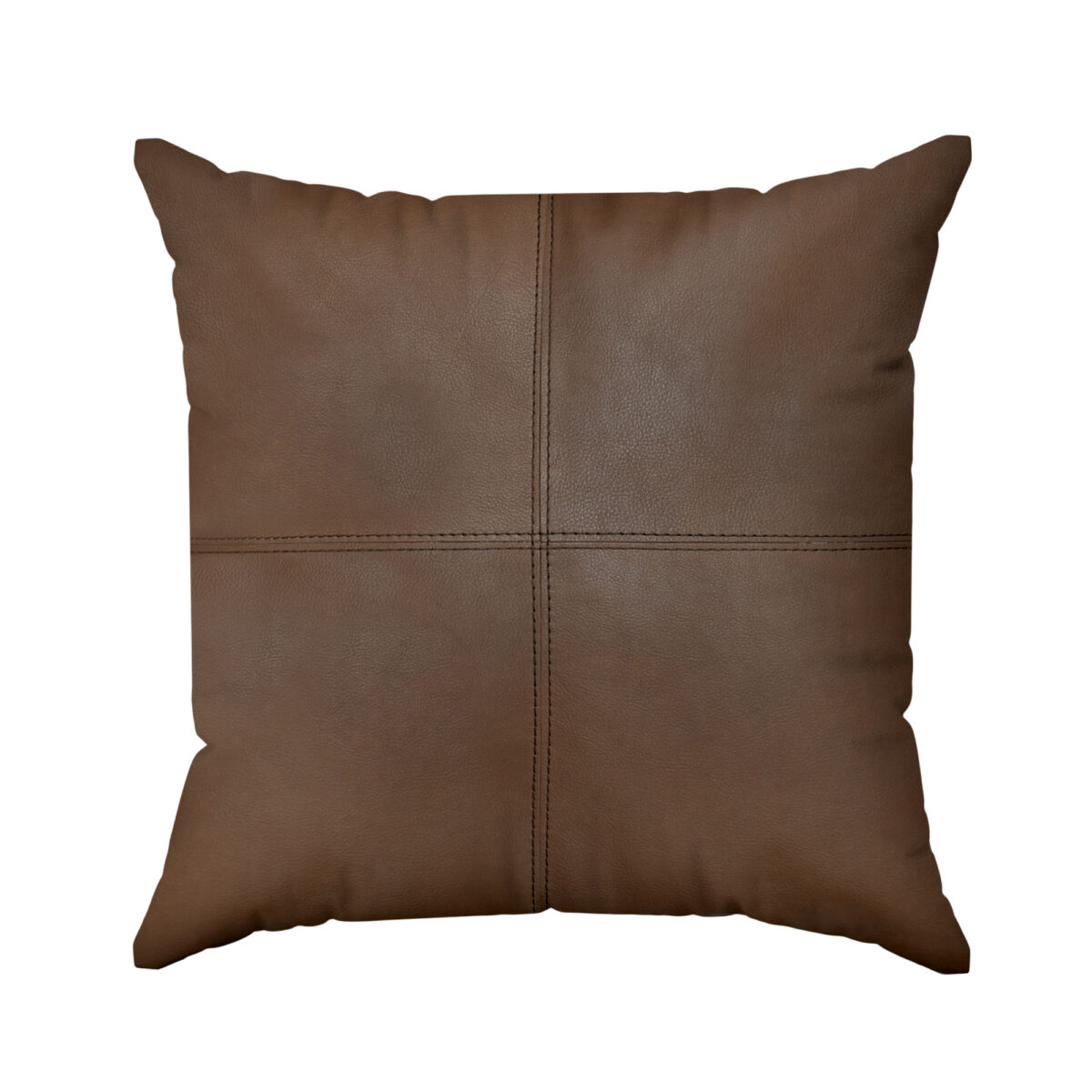 Almohadones de Cuero Vacuno Mosaico Doble Aguja 50×50<span> - </span>EAMD50-V14