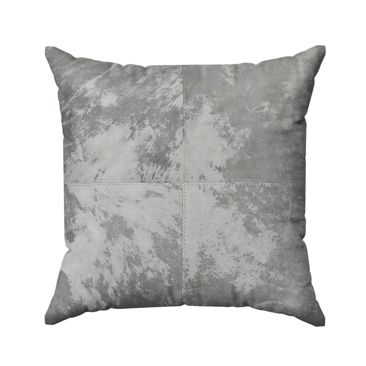 Almohadones de Cuero Vacuno Mosaico Doble Aguja 50×50<span> - </span>EAMD50-V30