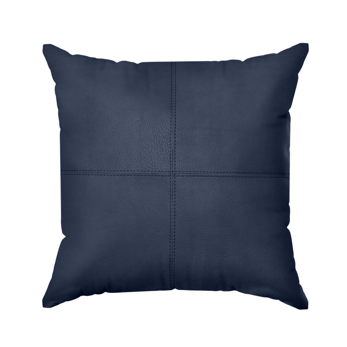 Almohadones de Cuero Vacuno Mosaico Doble Aguja 50×50<span> - </span>EAMD50-V42