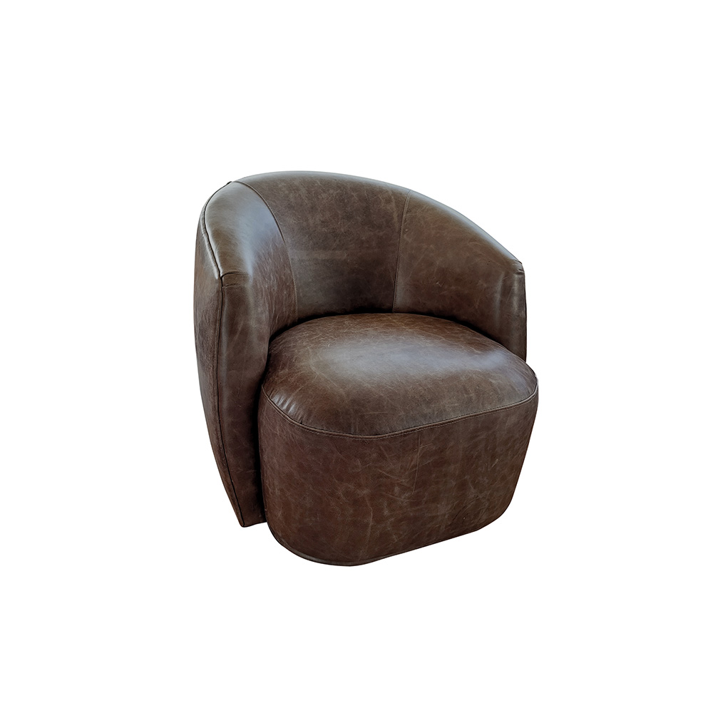 Sillón Pacha Cuero Vacuno<span> - </span>CRASH Habano