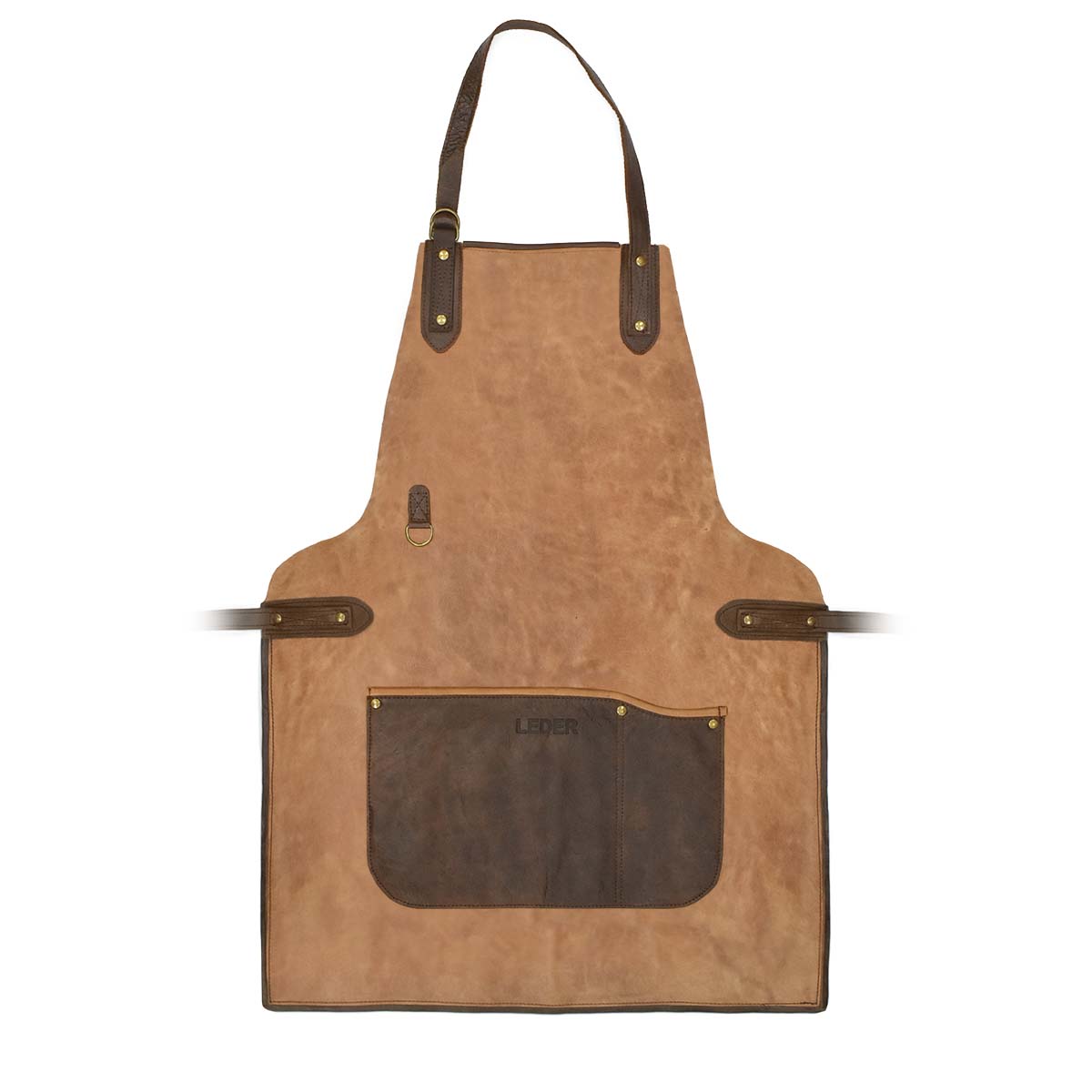 Delantal Parrillero Cuero Vacuno<span> - </span>DELANTAL-V05V81
