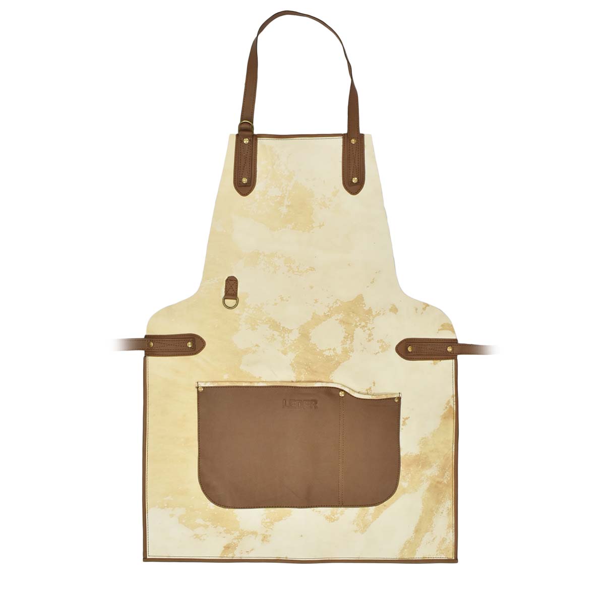 Delantal Parrillero Cuero Vacuno<span> - </span>DELANTAL-VLV14