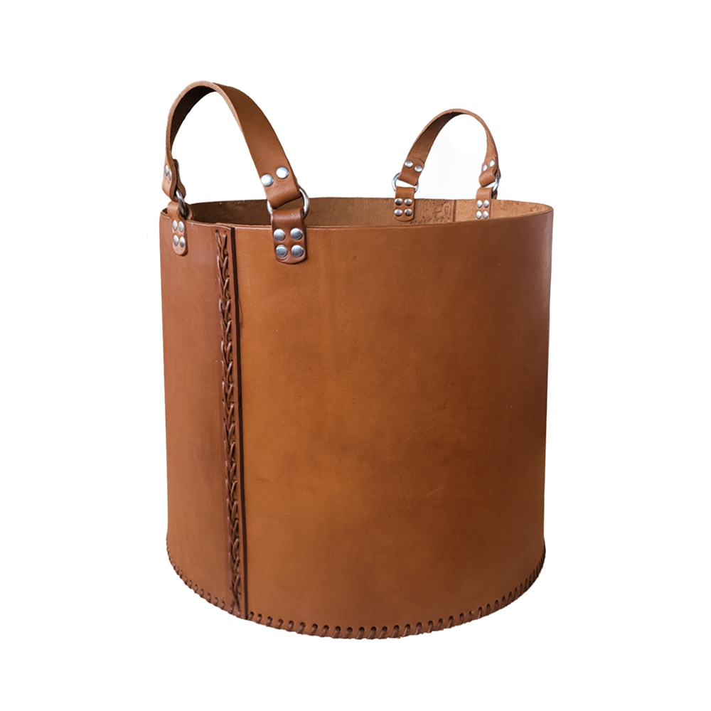 Leñero de Cuero Vacuno<span> - </span>LEÑERO