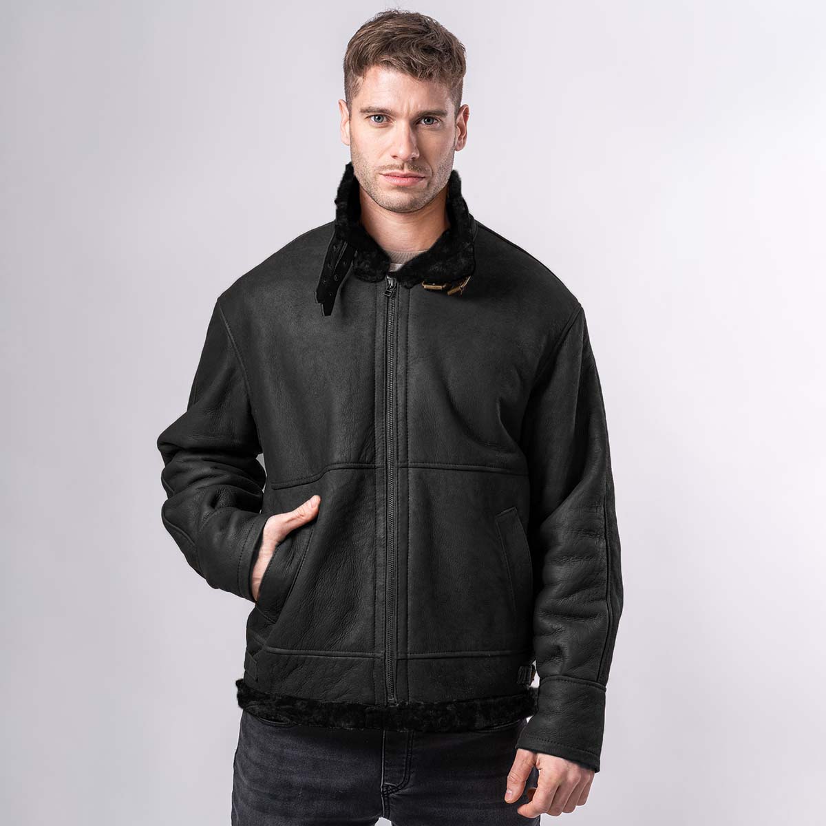 Campera Tyler Cuero de Oveja<span> - </span>CHTYLER-K52
