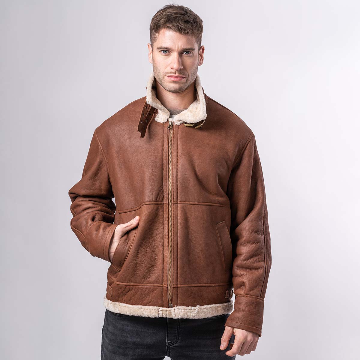 Campera Tyler Cuero de Oveja<span> - </span>CHTYLER-Q40