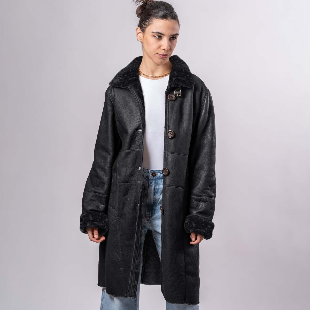 Tapado Victoria Napalán Cuero de Oveja<span> - </span>VICTORIAK52