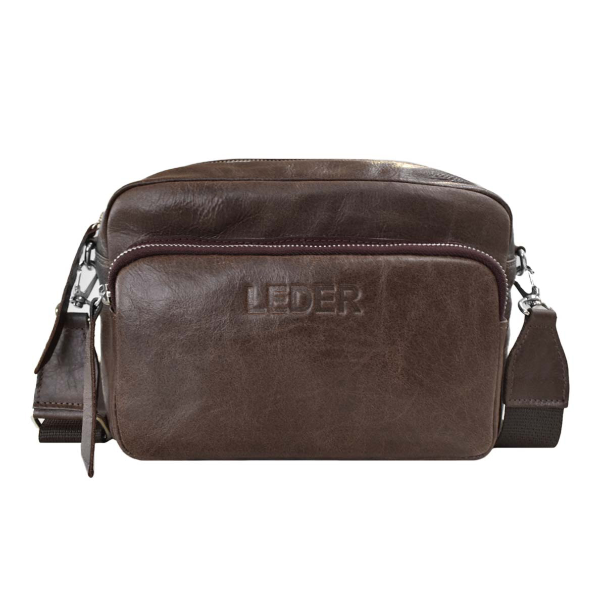 Bandolera Lisa Cuero Vacuno Crash<span> - </span>BANDOLERA-CV81