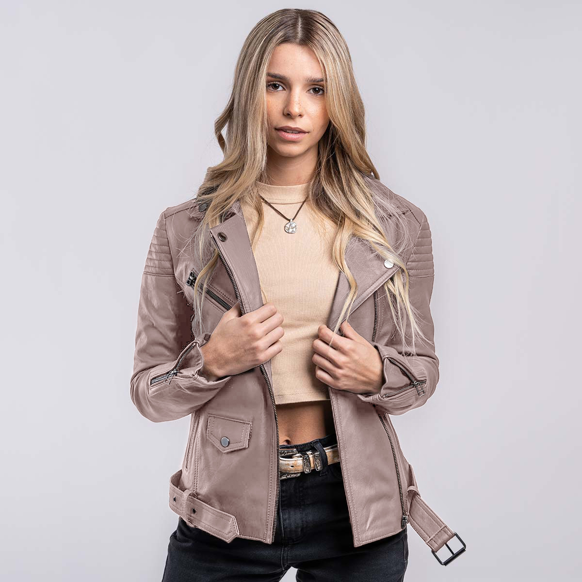 Campera Lily Cuero de Oveja<span> - </span>CLILY-V57