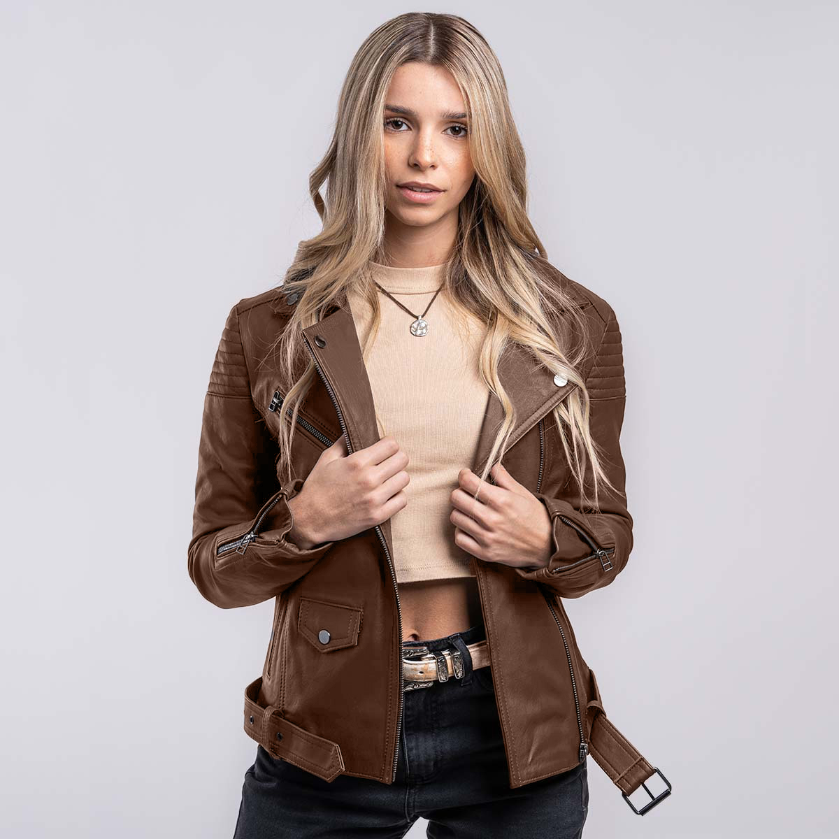 Campera Lily Cuero de Oveja<span> - </span>CLILY-V14