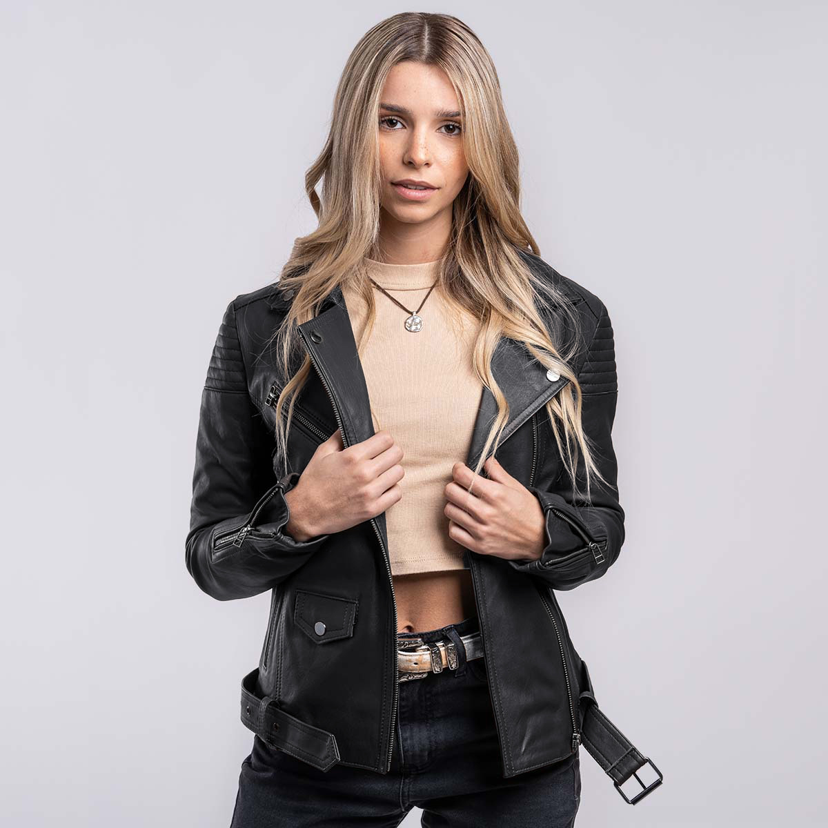 Campera Lily Cuero de Oveja<span> - </span>CLILY-V62